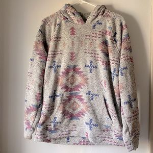 Tribal Print Hoodie